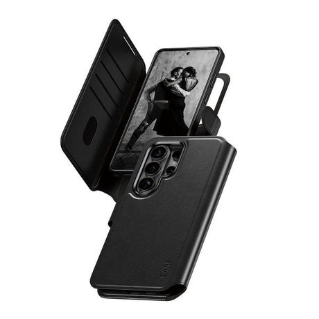 CARE by PanzerGlass Samsung Galaxy S26 Ultra Fodral Tango Two-in-One Wallet MagSafe Svart