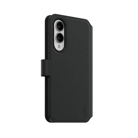 CARE by PanzerGlass Samsung Galaxy S25 Edge Fodral Tango Two-in-One Wallet MagSafe Svart