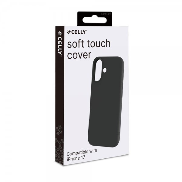 Celly iPhone 17 Skal CROMO Svart