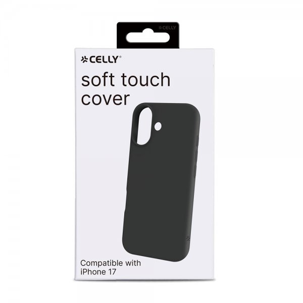 Celly iPhone 17 Skal CROMO Svart