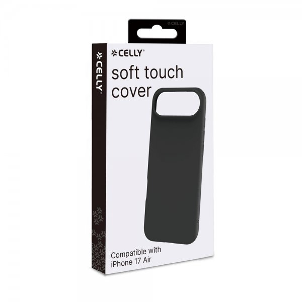 Celly iPhone Air Skal CROMO Svart