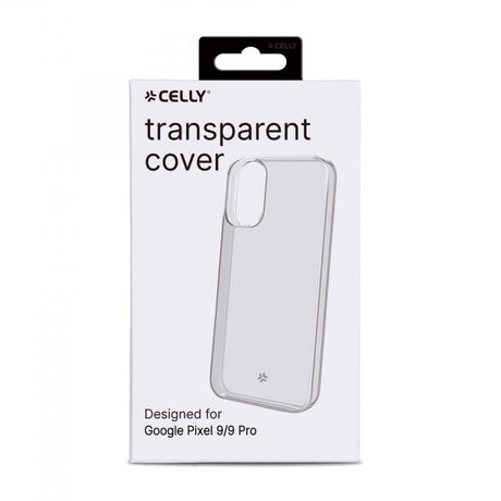 Celly Google Pixel 9/Pixel 9 Pro Skal GELSKIN Transparent