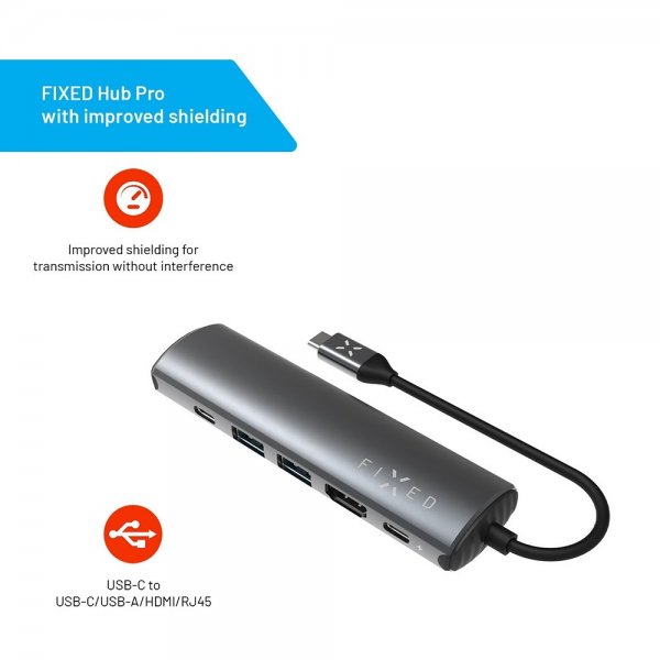 Fixed Hub Pro USB-C 6in1