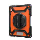 Urban Armor Gear (UAG) iPad 10.9 (gen 10)/iPad 11 (A16) Skal Plasma Kickstand & Handstrap Orange Svart