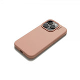 Nudient iPhone 15 Pro Skal Base Case Peach Orange