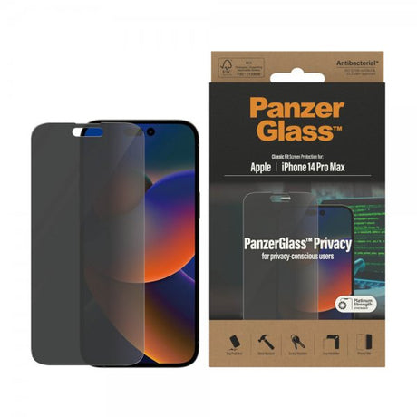 PanzerGlass iPhone 14 Pro Max Skärmskydd Classic Fit Privacy