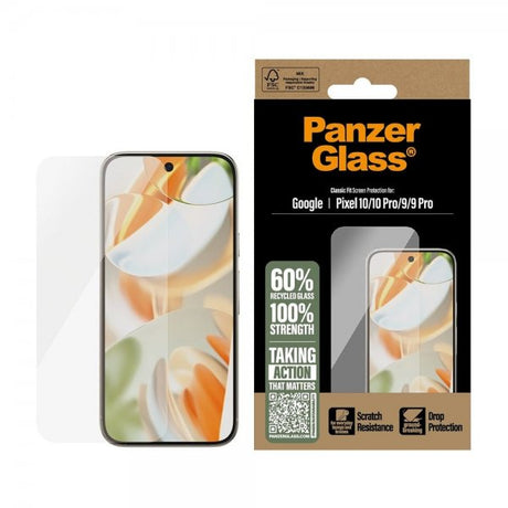 PanzerGlass Google Pixel 9/9 Pro/Pixel 10/10 Pro Skärmskydd Classic Fit