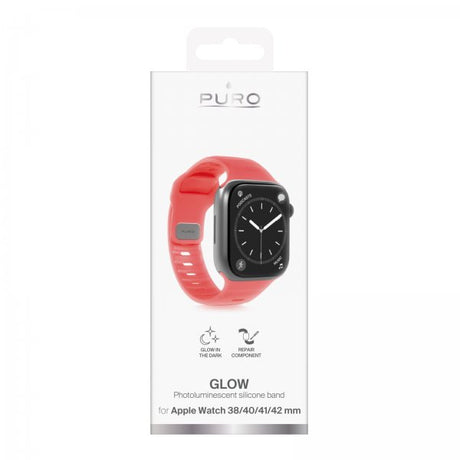 Puro Apple Watch 38/40/41/42mm Armband Glow Orange