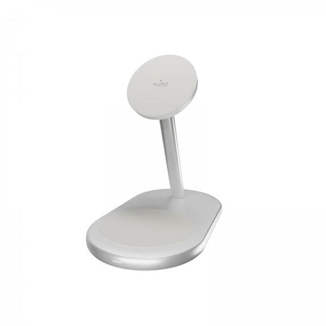 Puro Trådlös Laddare Mag Station 2-in-1 Qi2 Vit