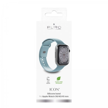 Puro Apple Watch 38/40/41/42mm Armband Icon Island Mist