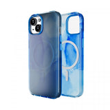 Puro iPhone 15 Skal Aqua Blå