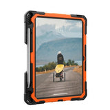 Urban Armor Gear (UAG) iPad 10.9 (gen 10)/iPad 11 (A16) Skal Plasma Kickstand & Handstrap Orange Svart