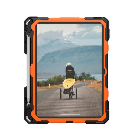 Urban Armor Gear (UAG) iPad 10.9 (gen 10)/iPad 11 (A16) Skal Plasma Kickstand & Handstrap Orange Svart