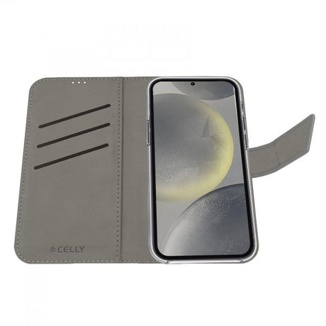 Celly Samsung Galaxy S26 Plus Fodral Wally Wallet Case Svart