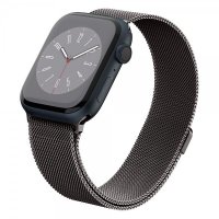 - Apple Watch 44/45/46mm/Ultra 49mm - Armband - Metal Fit - Graphite