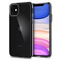 - iPhone 11 - Skal - Crystal Hybrid - Crystal Clear