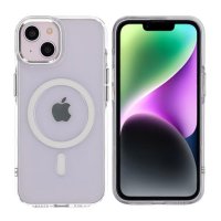 - iPhone 13/iPhone 14 - Skal - TPU MagSafe - Transparent