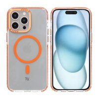 - iPhone 15 Pro Max - Skal - Förstärkta Hörn - Orange