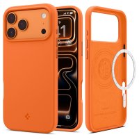 - iPhone 17 Pro - Skal - Silicone Fit MagFit - Cosmic Orange