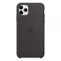 - iPhone 11 Pro Max - Skal - Silicone Case - Svart
