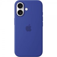 - iPhone 16 - Skal - Silicone Case MagSafe - Ultramarine