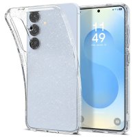 - Samsung Galaxy S25 Plus - Skal - Liquid Crystal Glitter - Crystal Quartz