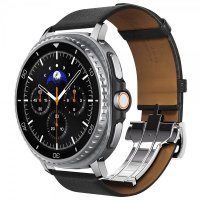 - Samsung Galaxy Watch 8 40/44mm/Classic 46mm - Armband - Enzo - Svart