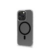 - iPhone 16 Pro - Skal - GELSKINMAG - Transparent/Svart
