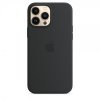 - iPhone 13 Pro Max - Skal - Silicone Case MagSafe - Midnatt