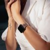 - Apple Watch 44/45/46mm/Ultra 49mm - Armband - Metal - Roseguld
