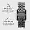 - Apple Watch 44/45/46mm/Ultra 49mm - Armband - Metal - Silver