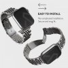 - Apple Watch 38/40/41/42mm - Armband - Metal - Silver