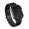- Apple Watch 44/45/46mm/Ultra 49mm - Armband - Metal - Svart