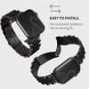 - Apple Watch 44/45/46mm/Ultra 49mm - Armband - Metal - Svart