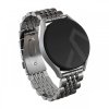 - Samsung Galaxy Watch 22mm - Armband - Metal - Silver