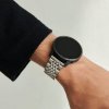 - Samsung Galaxy Watch 20mm - Armband - Metal - Silver