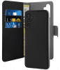 - Samsung Galaxy A34 5G - Fodral - Wallet Detachable 2 in 1 - Svart