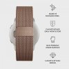 - Samsung Galaxy Watch 20mm - Armband - Metal Mesh - Roseguld