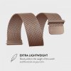 - Samsung Galaxy Watch 20mm - Armband - Metal Mesh - Roseguld