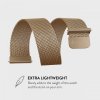 - Samsung Galaxy Watch 20mm - Armband - Metal Mesh - Guld