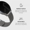 - Samsung Galaxy Watch 22mm - Armband - Mesh Elegance - Silver
