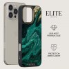 - iPhone 15 - Skal - Elite Dark MagSafe - Emerald Pool