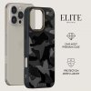 - iPhone 16 Pro - Skal - Elite Dark MagSafe - Night Black Camo