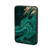 - Powerbank - MagSafe 5000 mAh - Emerald Pool - Grå