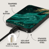 - Powerbank - MagSafe 5000 mAh - Emerald Pool - Grå