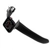 - Apple Watch 38/40/41/42mm - Armband - Äkta Läder - Svart
