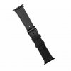 - Apple Watch 44/45/46mm/Apple Watch Ultra - Armband - Leather Strap - Svart