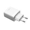- Laddare med Lightning-kabel - 1m 2xUSB-A 17W Vit