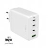 - Laddare - GaN100 3xUSB-C & 1xUSB-A