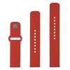 - Samsung Galaxy Watch 20mm - Armband - Silicone Sporty Strap - Röd